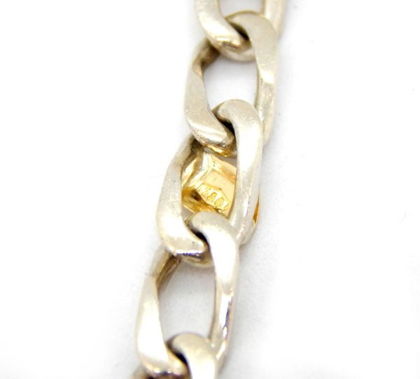 ティファニー フィガロチェーン ブレスレット K18/925コンビ - 安心保証・業界最安値の販売 福助